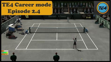 Tennis Elbow 4 Career Mode Episode 2 4 First Juniors Final YouTube