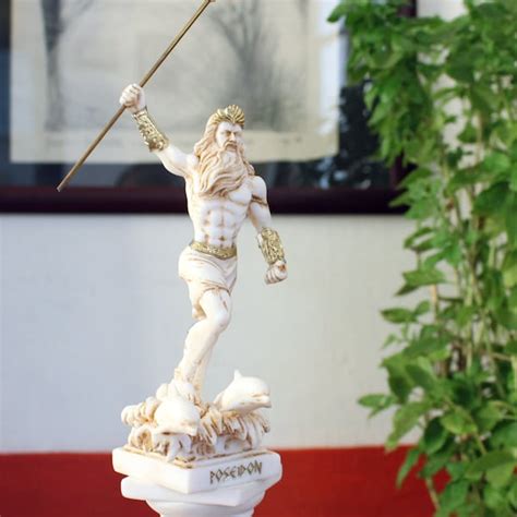 Poseidon Statue - Etsy