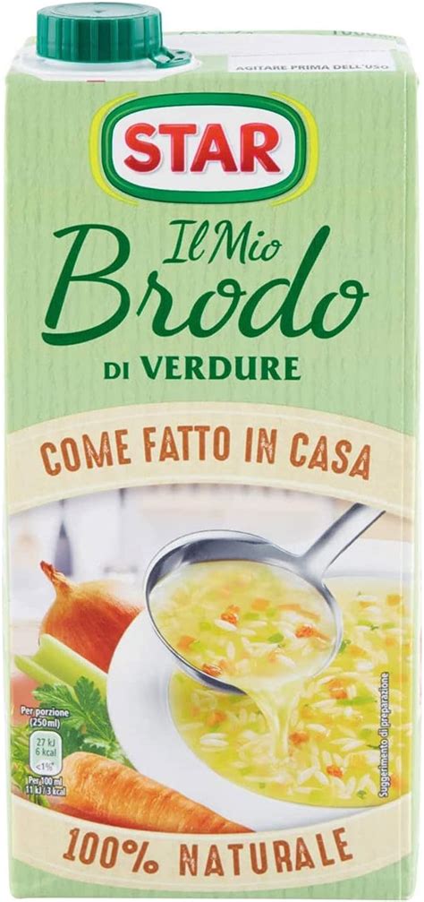 Star Il Mio Brodo Di Verdure L Brodo Liquido Pronto Vegetale