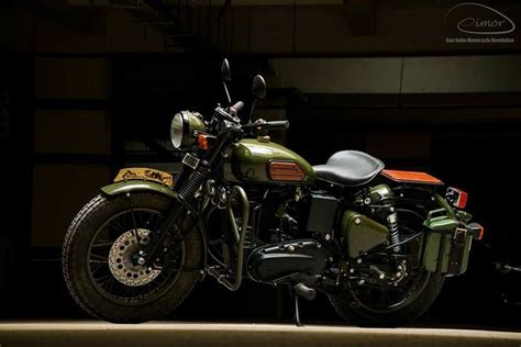 Johnnie Is A Customized Royal Enfield Electra From Hyderabad Based