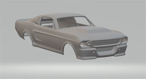 Archivo STL gratis ford mustang eleanorModelo de impresión 3D para