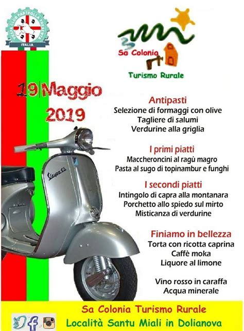 6 Vespa Raduno Vespa Club Parteolla Trexenta 19 Maggio 2019