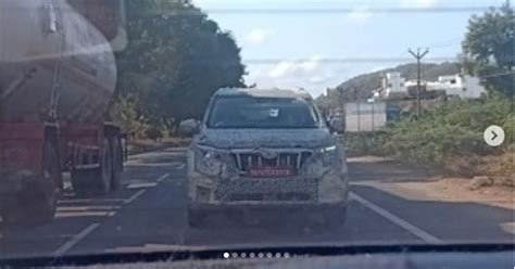 Mahindra XUV700 Spied Once Again Ahead Of Imminent Launch