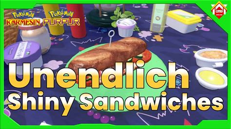 Unendlich Shiny Sandwiches Bekommen Pokemon Karmesin Und Purpur Youtube