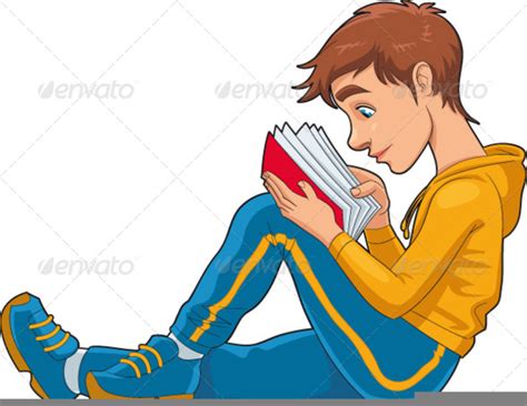 Clipart Students Reading Books Free Images At Vector Clip