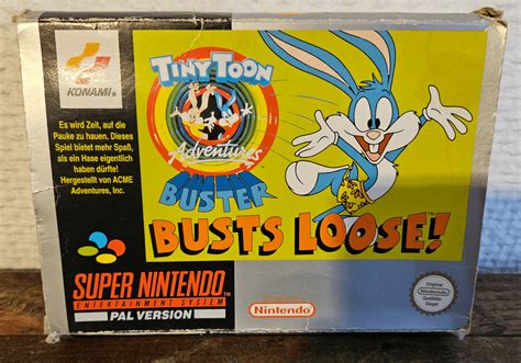 Buy Tiny Toon Adventures Buster Busts Loose For Snes Retroplace