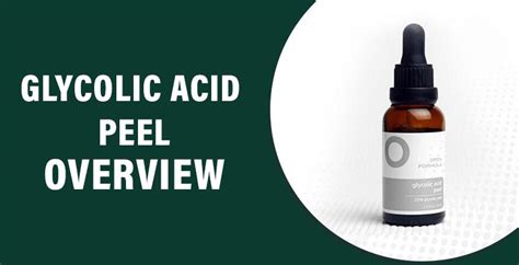 Glycolic Acid Peel Reviews - Does It Really Work and Worth The Money?