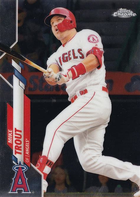 Topps Chrome Mike Trout Trading Card Database