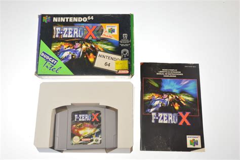 F Zero X ⭐ Nintendo 64 N64 Game Compleet