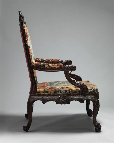 After A Design By Thomas Chippendale Armchair British The Met