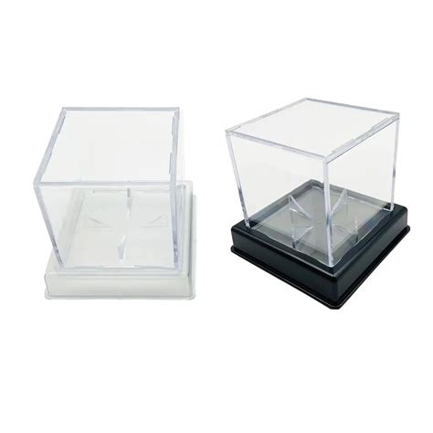 Caja De B Isbol Transparente Cubo Protector De Pelota De Tenis