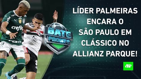 É JOGÃO Líder Palmeiras ENFRENTA o São Paulo em CLÁSSICO neste domingo