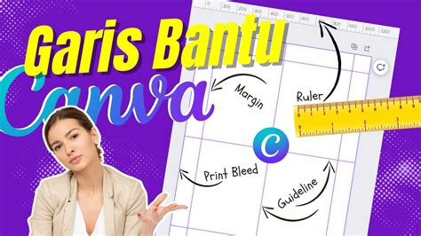 Cara Memunculkan Garis Bantu Di Canva Guidelines Rulers Margins