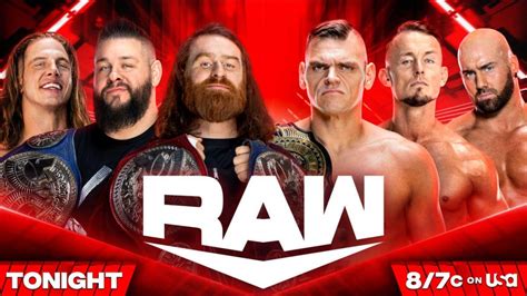 Wwe Makes Two Big Updates To Lineup For Tonights Raw Pwmania