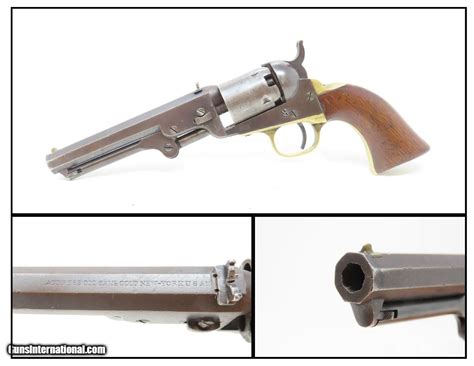 C1869 Mfr Antique Colt Model 1849 Pocket 31 Caliber Percussion Revolver Late Production With