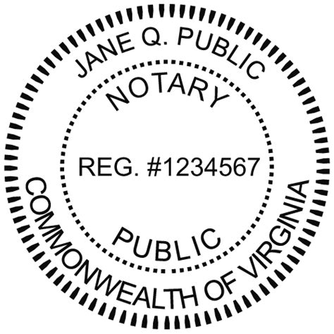 Virginia Notary Embosser | Notary.net