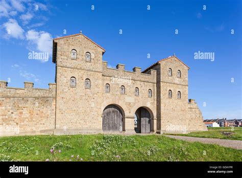 England Tyne And Wear South Shields Arbeia Roman Fort And Museum Stock