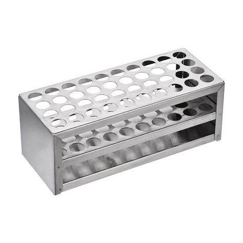 Uxcell Stainless Steel Test Tube Holder Rack Hole Layer For