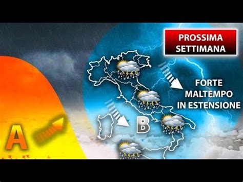 Meteo Allarme Alluvione In Arrivo Tra Pochissimo Youtube