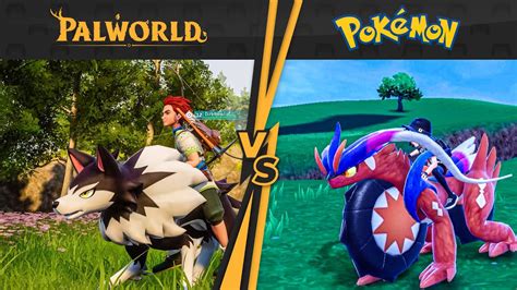 Palworld 🆚 Pokemon Comparison Wait 😱 This Game Is Much Better