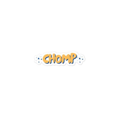 CHOMP Sticker, Gator Sticker, UF Sticker, Gators, Florida Gators ...