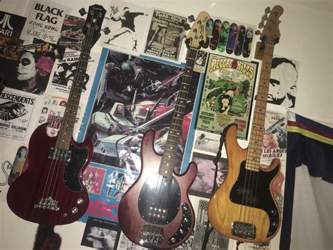 My Bass Guitar Collection R Coolcollections