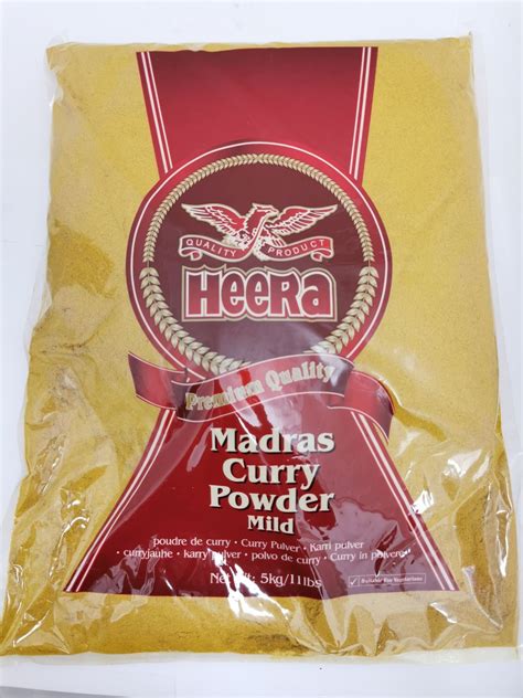 HEERA MADRAS CURRY POWDER MILD 5KG Myspiceshop Co Uk