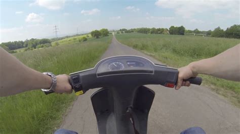 Erste Ausfahrt Piaggio Zip Ssl Vlog Youtube