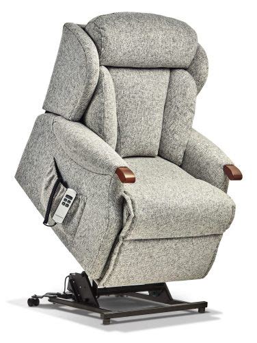 Cartmel Petite Fabric Electric Riser Recliner Sherborne Upholstery