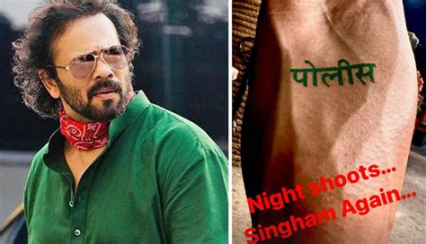 Rohit Shetty Shares Glimpse From Singham Again Night Shoot