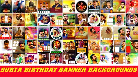 Surya Birthday Banner Background Images Free Download Kavi Billa Editing