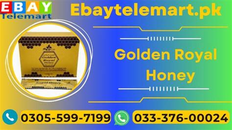 Golden Royal Honey Vip 10g X 24 Sachets