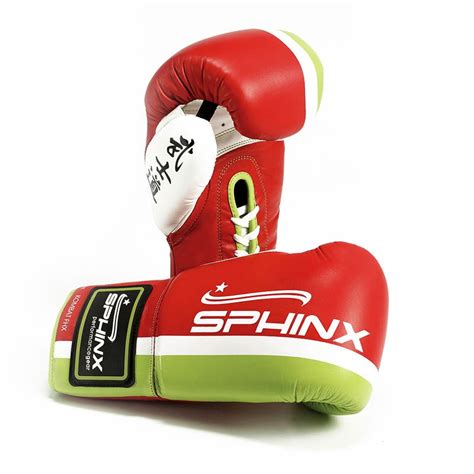 Sphinx Pro Fight Kombat FHX Boxningshandske Röd