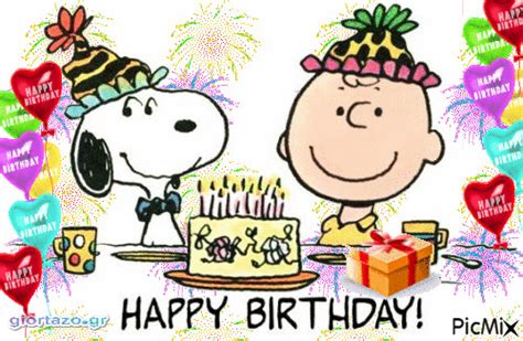 Happy Birthday Snoopy Animated