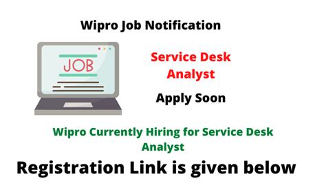 Wipro Currently Hiring For Service Desk Analyst Great Opportunity For