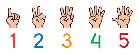 6100 Five Fingers Stock Illustrations Royalty Free Vector Graphics
