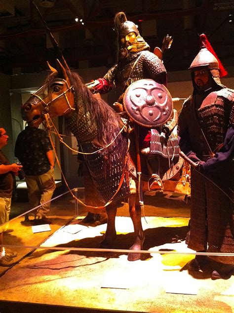 Filearmor Display Genghis Khan Exhibit Tech Museum San Jose 2010