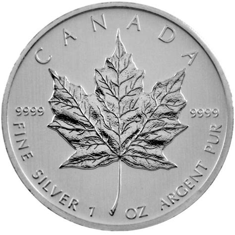 Oz Silber Kanada Maple Leaf Welt Der Numismatik