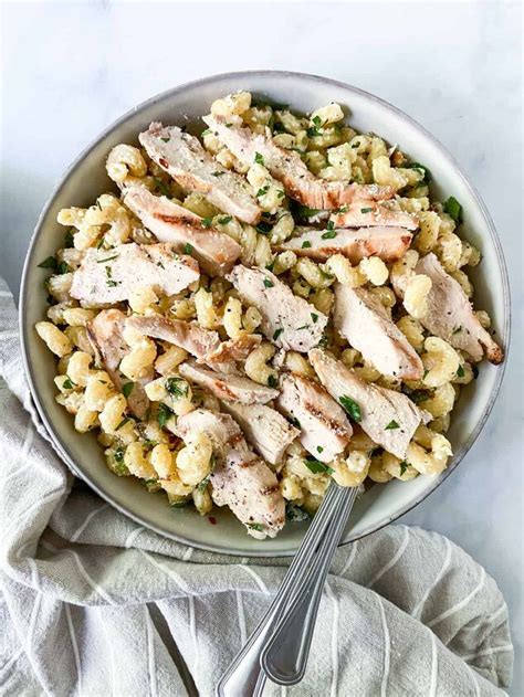 Easy Chicken Feta Pasta Without Tomatoes Foodtalk