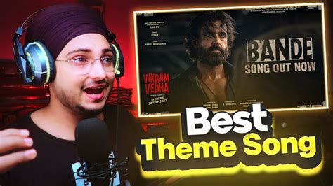 Vikram Vedha Bande Song Reaction Hrithik Roshan Saif Ali Khan SAM