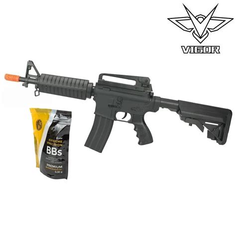 Rifle Airsoft Vigor VG M4A1 CQB 8918 Mola 6mm Vigor MGPesca