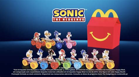 Mcdonalds Portugal Reveals New Sonic Superstars Happy Meal