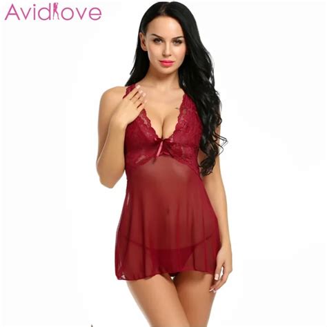 Aliexpress Buy Avidlove Women Sexy Lingerie Dress Babydoll