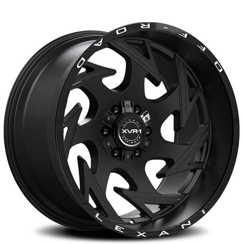 20" XVR-1 Off-Road Wheels Insane Gloss Black Rims #LOF006-1