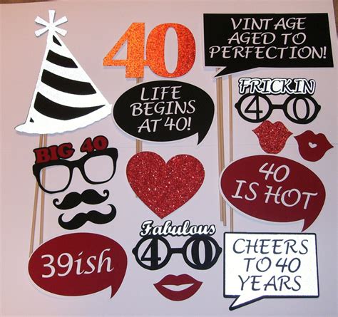 40th Birthday Photo Prop Fabulous 40 39ish 2139d