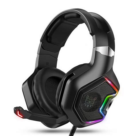 Comfortable Gaming Wired Headset Headphones With Mic Noise