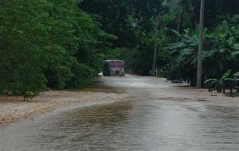 Lluvias causan inundaciones en Nuevo Tonosí Portobelo Panamá América