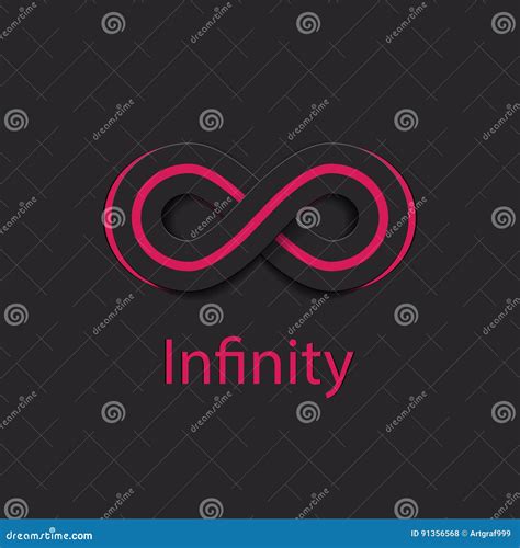 Logo De Symbole D Infini Illustration De Vecteur Illustration Stock