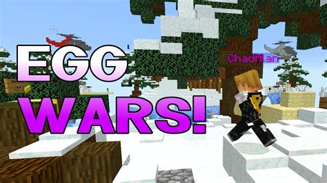 Minecraft Monday Ep Egg Wars Gameplay Gamer Chad Cube Craft