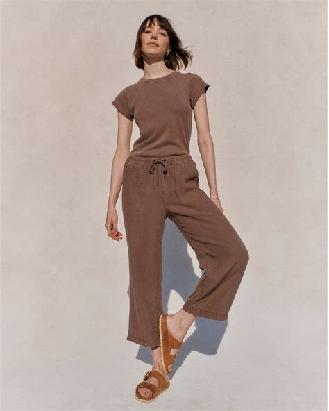 Angie Crop Wide Leg Pant Splendid